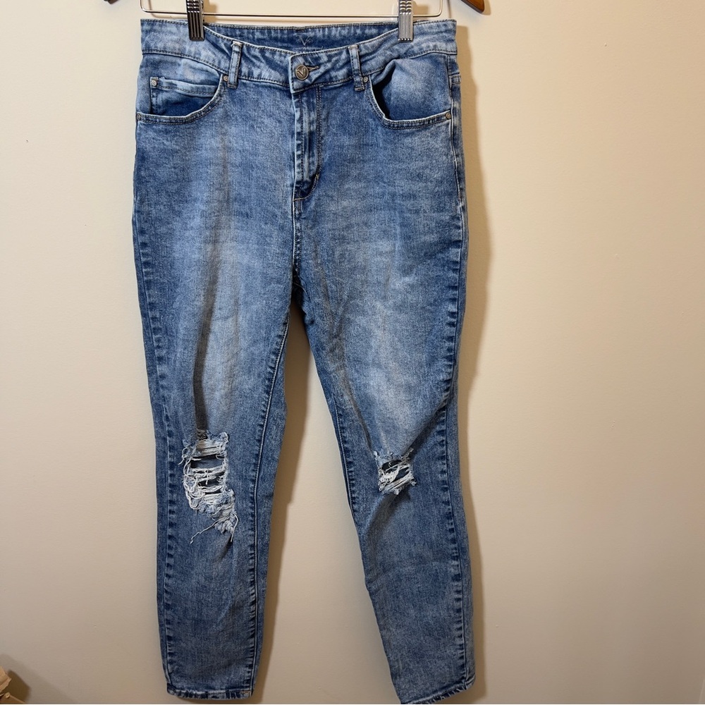 Versace V1969 Abbigliamento Sportivo Women’s Jeans Size 29/8 Distressed Skinny